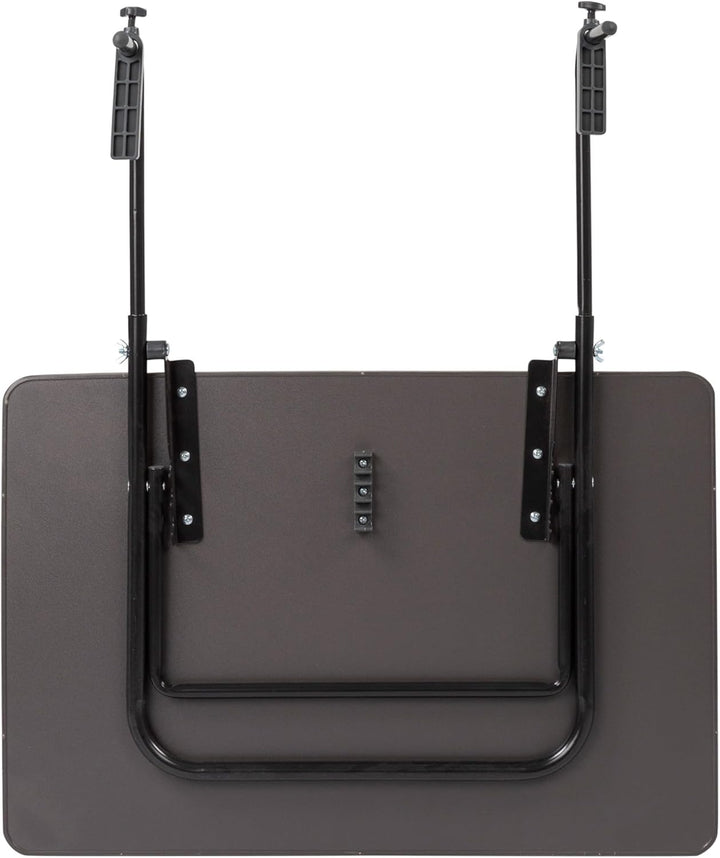 Aktive 61034 Klapptisch für Balkon mit Mehreren Positionen, grau