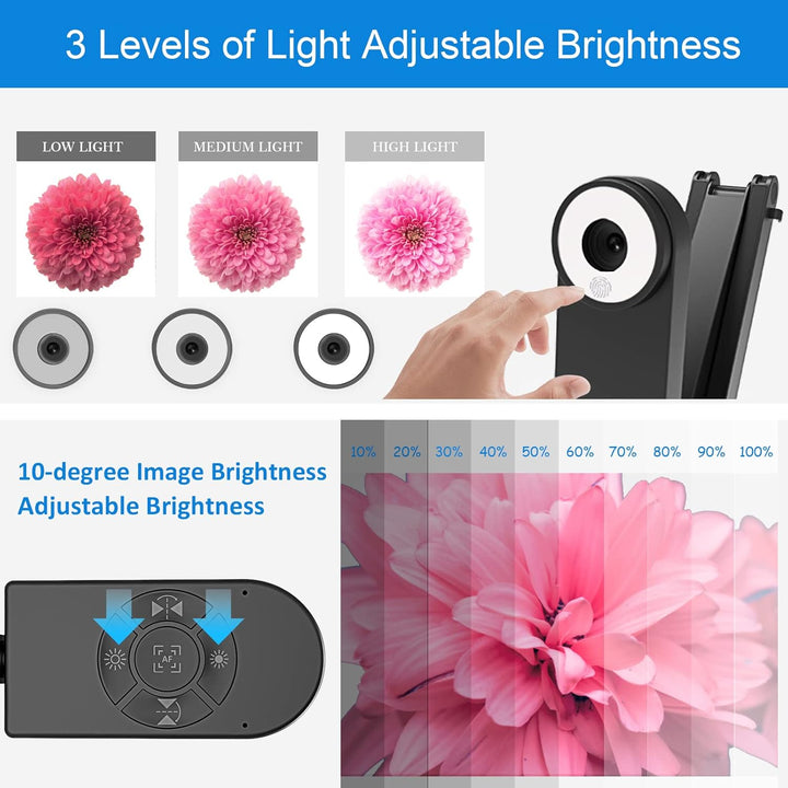 Kitchbai 4K Ultra High Definition 8MP USB-Dokumentenkamera - Mac OS, Windows, Chromebook, Zoom, Micr
