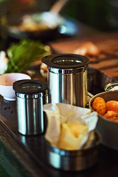 RÖSLE Kaffeedose mit Frischhaltedeckel, Hochwertige Dose zum Aufbewahren von 500 g Kaffee oder ander