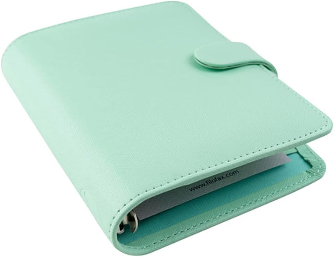 Filofax Pocket Saffiano Organizer - Neo Mint, Neo Mint
