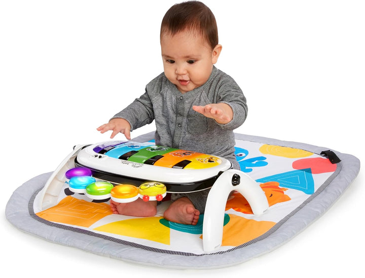 Baby Einstein, 4 in 1 Kickin' Tunes Spieldecke mit 70+ Geräuschen, 25+ Minuten Musik, Erlebnisdecke