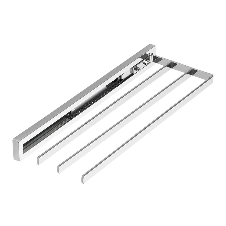 SOTECH Handtuchauszug Style 3-armig Chrom poliert 415 mm Auszugsweg 300 mm Handtuchhalter für Seiten