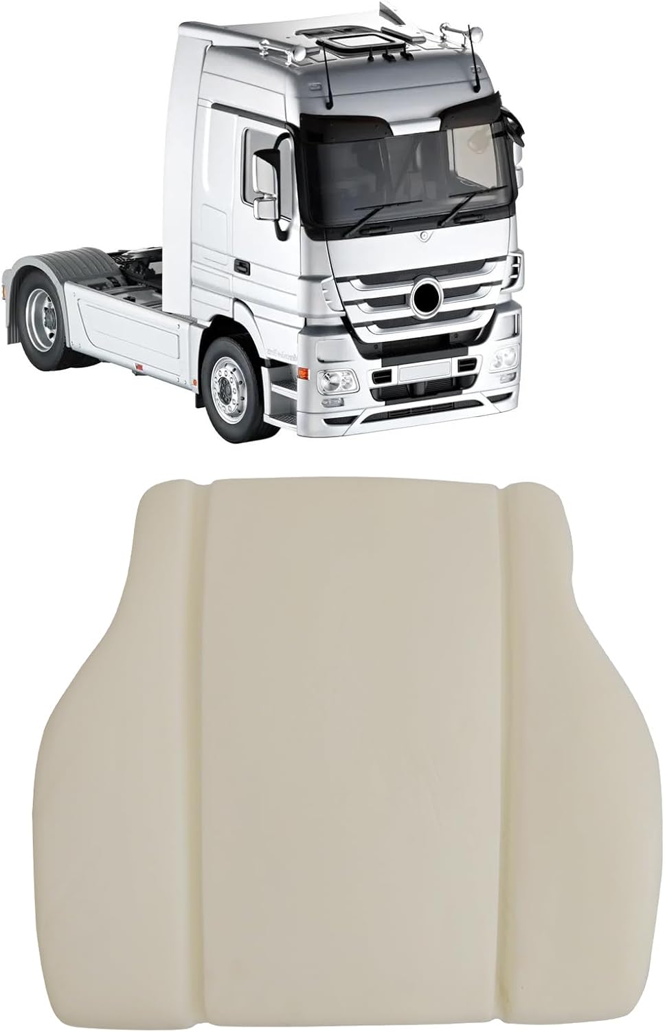 BREMER SITZBEZÜGE Sitzpolster kompatibel mit Mercedes Actros ab 2004-2014 Schaumpolster Sitzschaum V