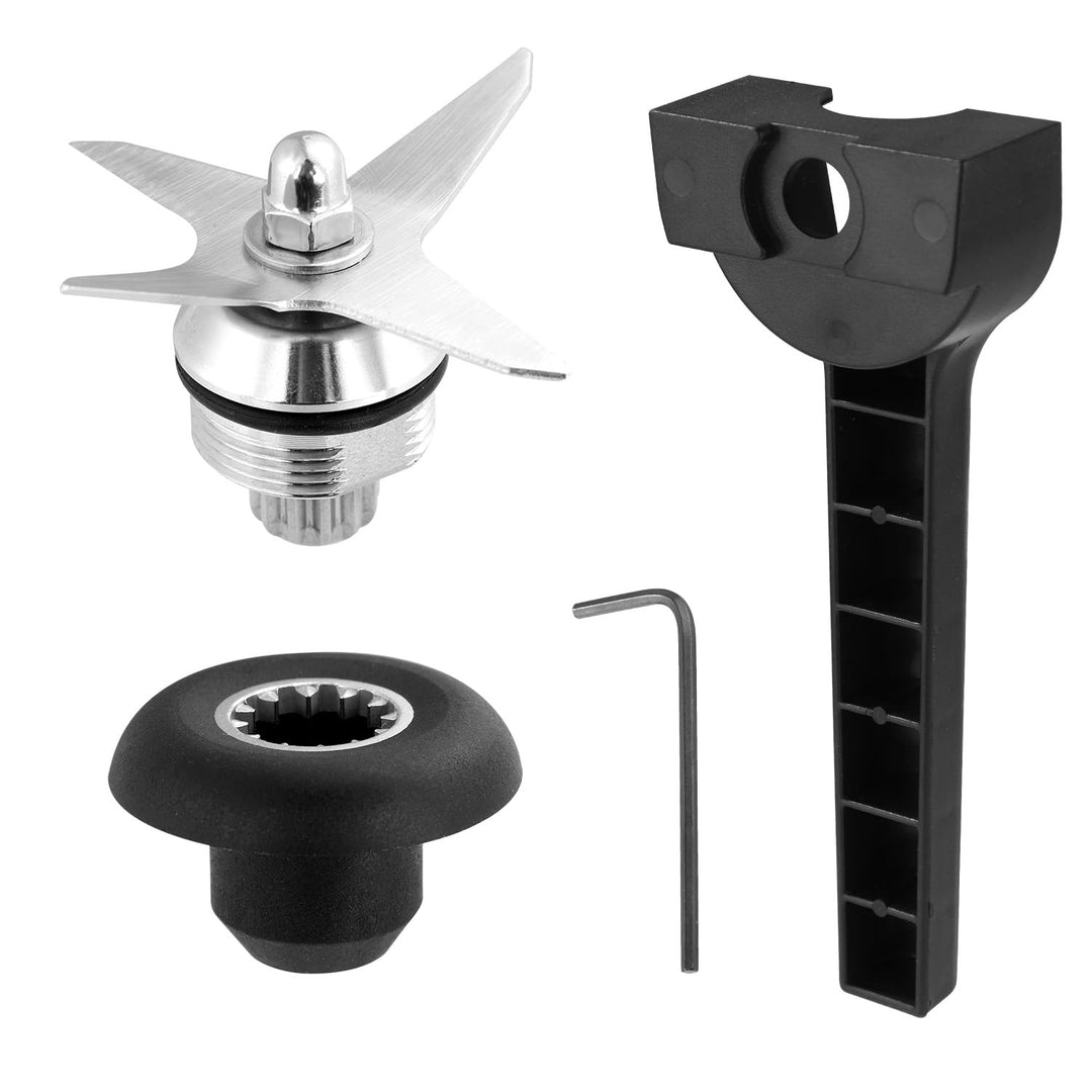 Ersatzklingen Mixer für Vitamix-Mixer 64oz und 32oz Behälter, Ersatz-Mixerklingenbaugruppe aus Edels