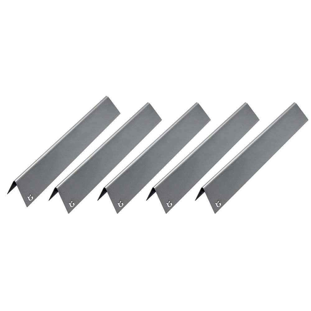 Edelstahl Aromaschienen für Weber Spirit Flavorizer Bars (für Weber Spirit 210/220 bis 2012 (5 Stück