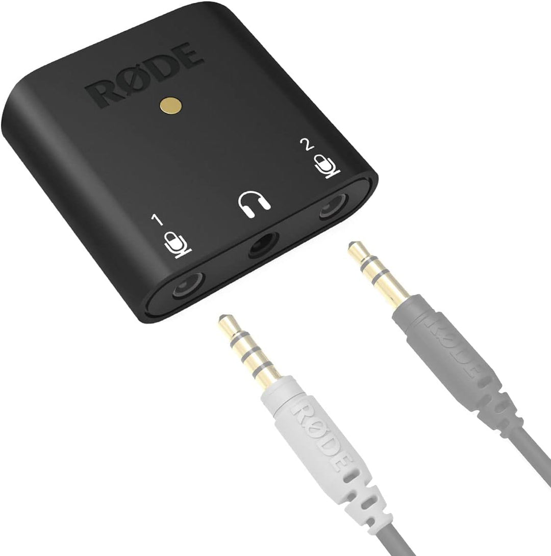 RØDE AI-Micro USB Interface für Mobilgeräte und PC + keepdrum Mikrofasertuch