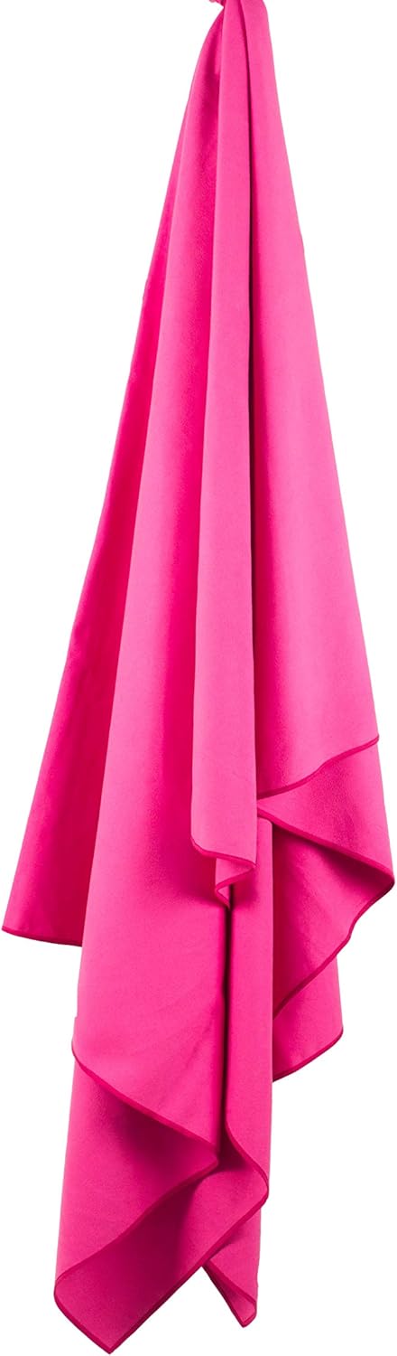 Lifeventure Soft Fibre, Quick Drying, Compact, Beach & Travel Towel, Size Giant, Pink Riesig Blau, R