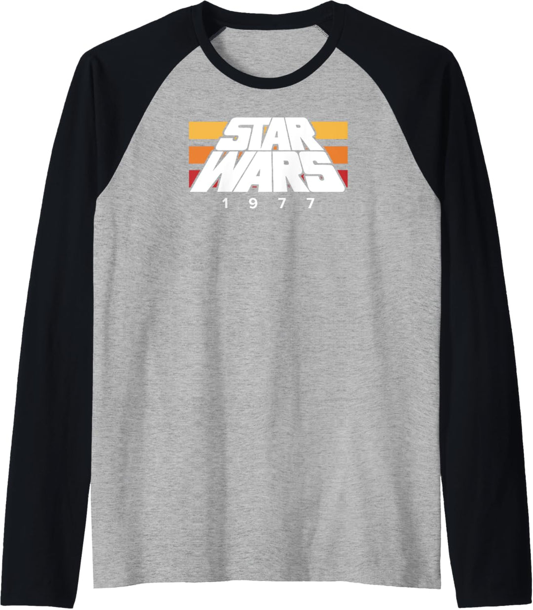 Star Wars 1977 Retro Logo Raglan