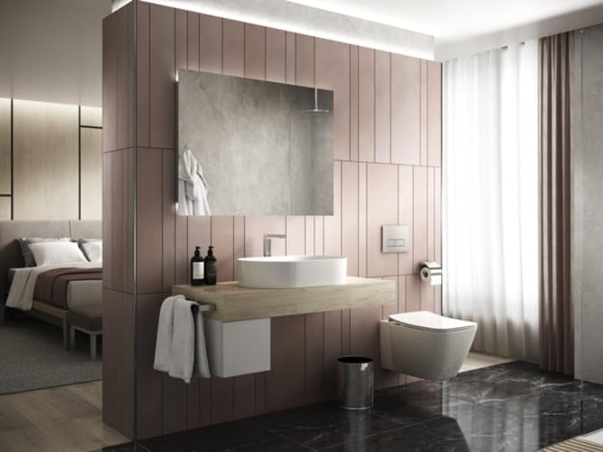 Ideal Standard T360101 Strada II WC-Sitz mit Softclosing, Sandwich