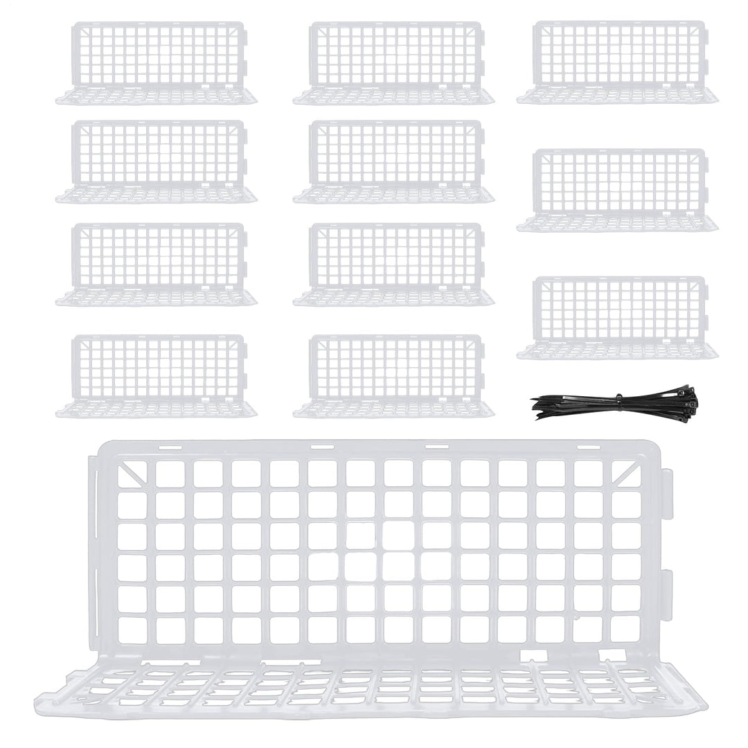 Generisch Unter Couch Blocker, 12 Teile robuster Katzenstopper und Spielzeugschutz für zu Hause, ver