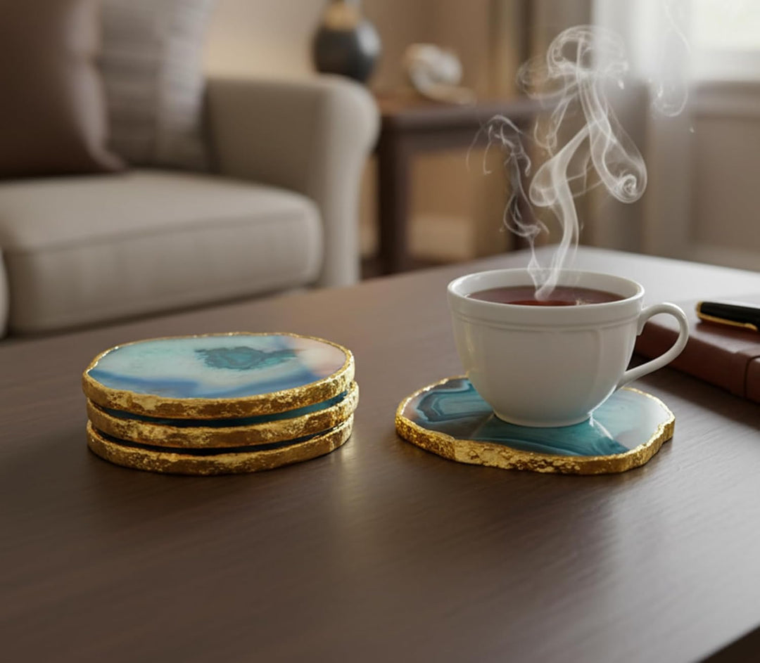 eSplanade Achat Untersetzer Bar Bier Kaffee Tee Untersetzer - Set von 4 Untersetzer - perfekte Tabel