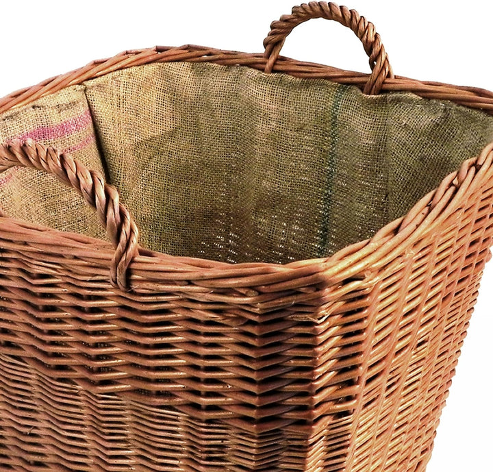 Weidenkorb mit Jute-Einlage - 15