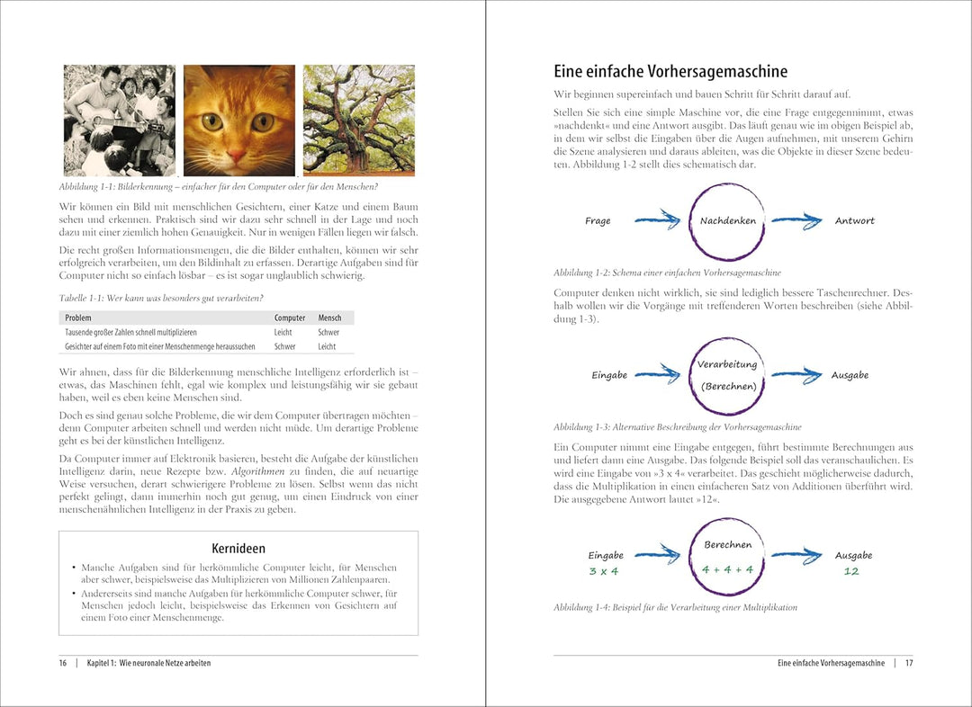 Neuronale Netze selbst programmieren: Ein verständlicher Einstieg mit Python (Animals), Paperback