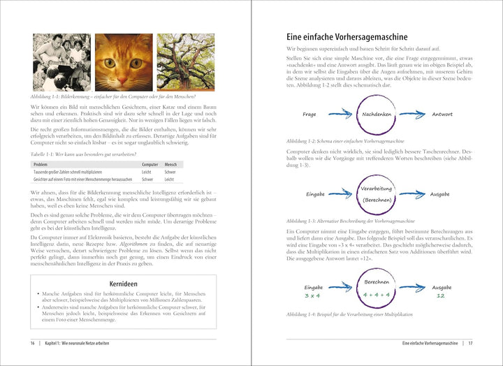 Neuronale Netze selbst programmieren: Ein verständlicher Einstieg mit Python (Animals), Paperback