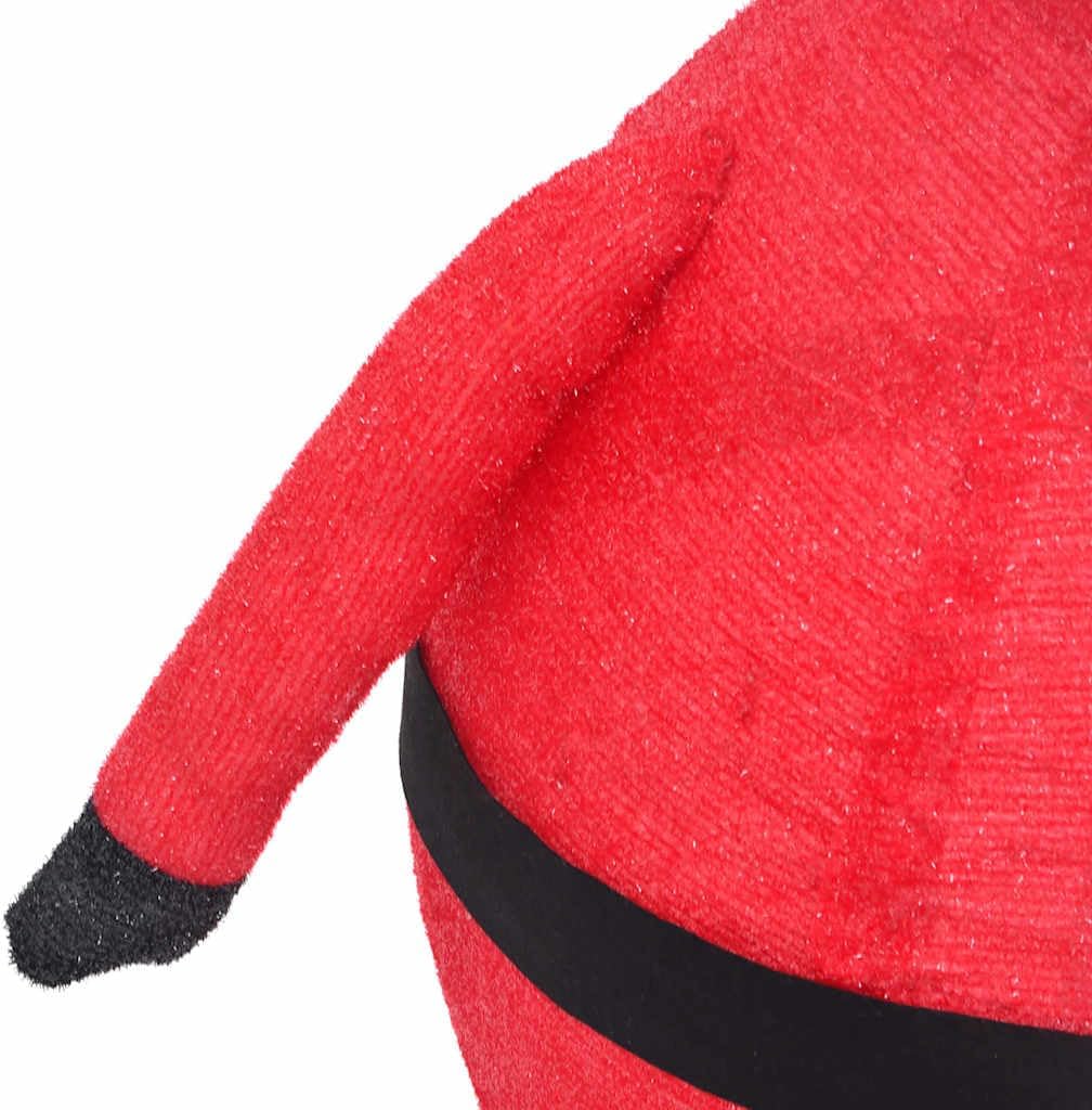 vidaXL Weihnachtsmann Figur LED Luxus Beleuchtet Nikolaus Santa Claus Weihnachtsdeko Weihnachten Dek