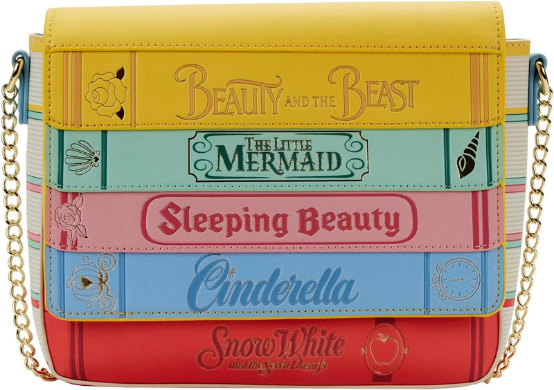 Loungefly Disney Princess Books Classics Umhängetasche Einheitsgrösse, Einheitsgrösse