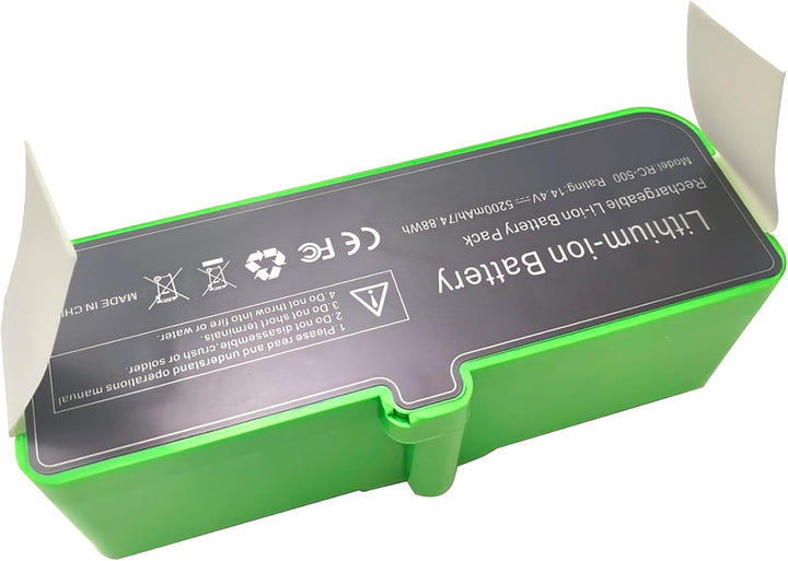 Ersatzen akku 14.8V 5200mAh für iRobot Roomba 500 900 800 700 600 / Roomba 960 980 981 966 965, 896