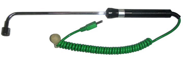 PeakTech Typ-K Temperaturfühler, -50 bis 500 °C, Temperatursonde für Oberflächentemperatur, Durchmes