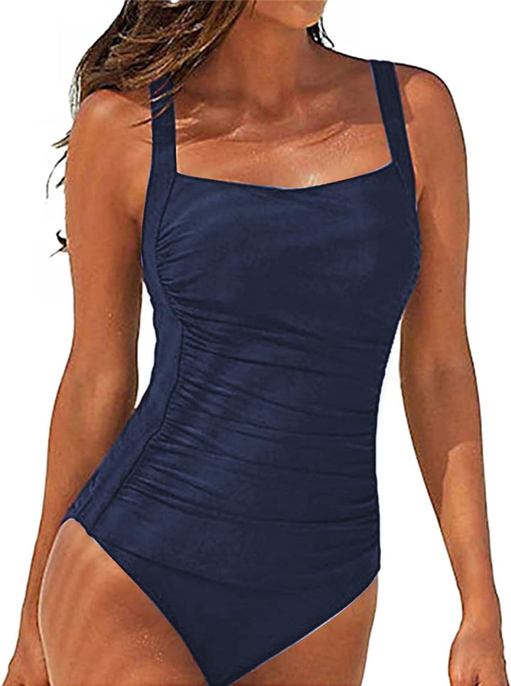 SUGSHYN Badeanzug Damen Schwimmanzug Bauchweg Sport Bademode Push Up Swimming Suits Women Badeanzug