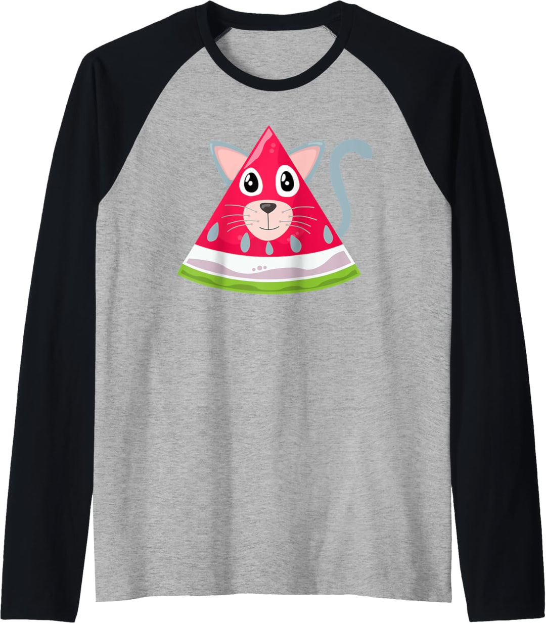 Melone Sommer Urlaub - Wassermelone Raglan