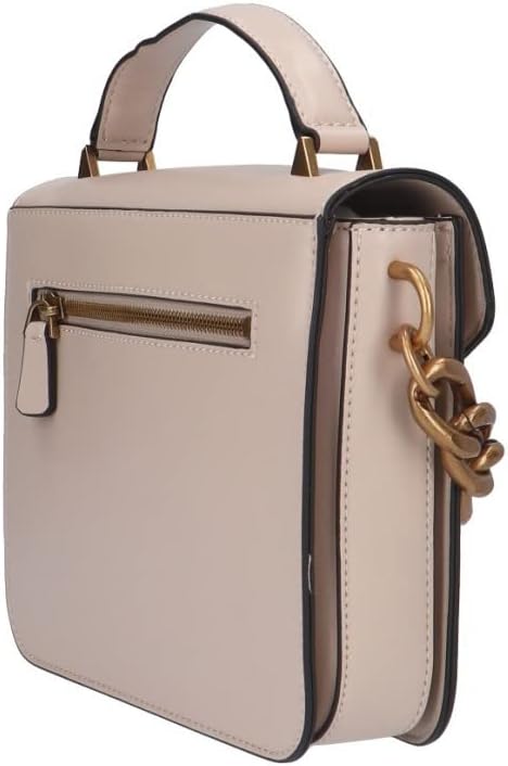 GUESS Damen Handtasche Retour beige/gold One Size