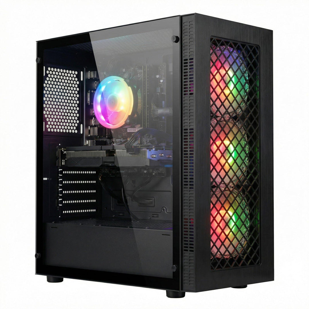 STGsivir Gaming PC, GeForce RTX 2060 Super 8GB GDDR6,Core i7 8th bis zu 4.1 Ghz,32GB DDR4,1TB SSD,WL