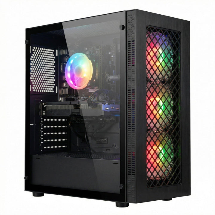 STGsivir Gaming PC, GeForce RTX 2060 Super 8GB GDDR6,Core i7 8th bis zu 4.1 Ghz,32GB DDR4,1TB SSD,WL