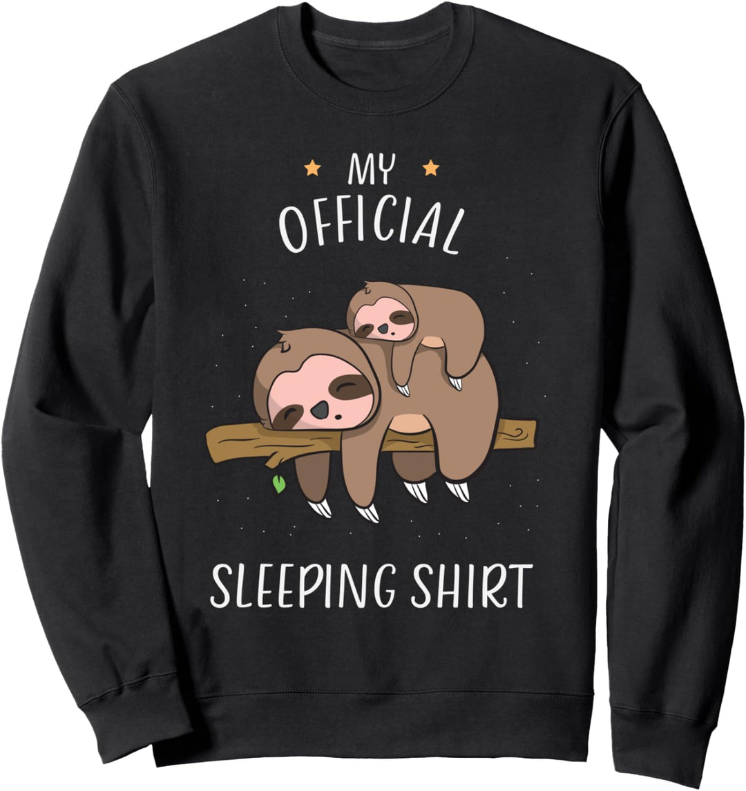 Süsses Faultier mit Baby für Damen, Herren, Kinder Sweatshirt