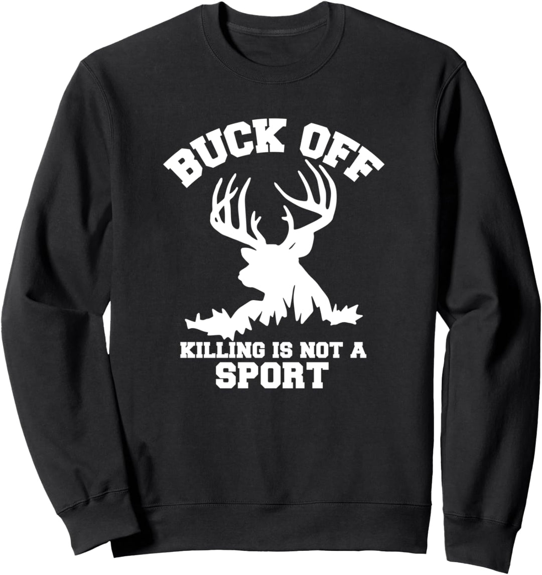 Wildes Töten ist kein Sport - Wildtiere retten Sweatshirt