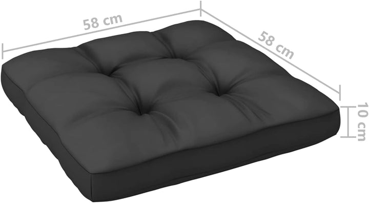 Gecheer 8-TLG. Garten Lounge Set mit Kissen, Holz Gartensofa, Loungemöbel Gartenmöbel Sitzgruppe Gar