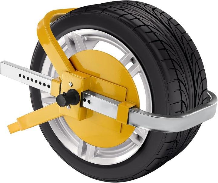 MorNon Immobiliser Radkralle Parkkralle 13-15 Zoll Stahl Radschlos Diebstahlsicherung Wheel Clamp Ca