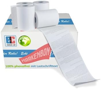 EC Cash Thermorollen phenolfrei passend für Ingenico ICT 220 [9m] (50 Rollen) - markenbon