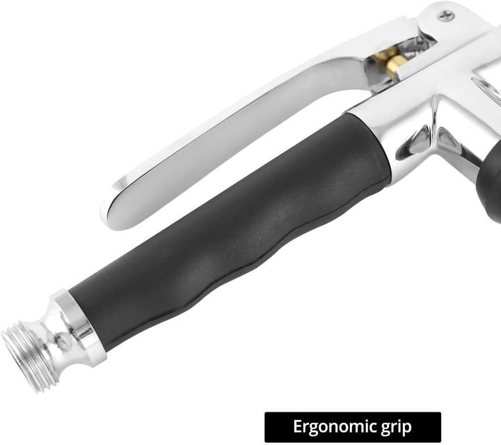 QWORK® Messing Handbrause inkl. Feststellbügel, Sprühkopf für Küchenspüle-Wasserhahn - Universeller