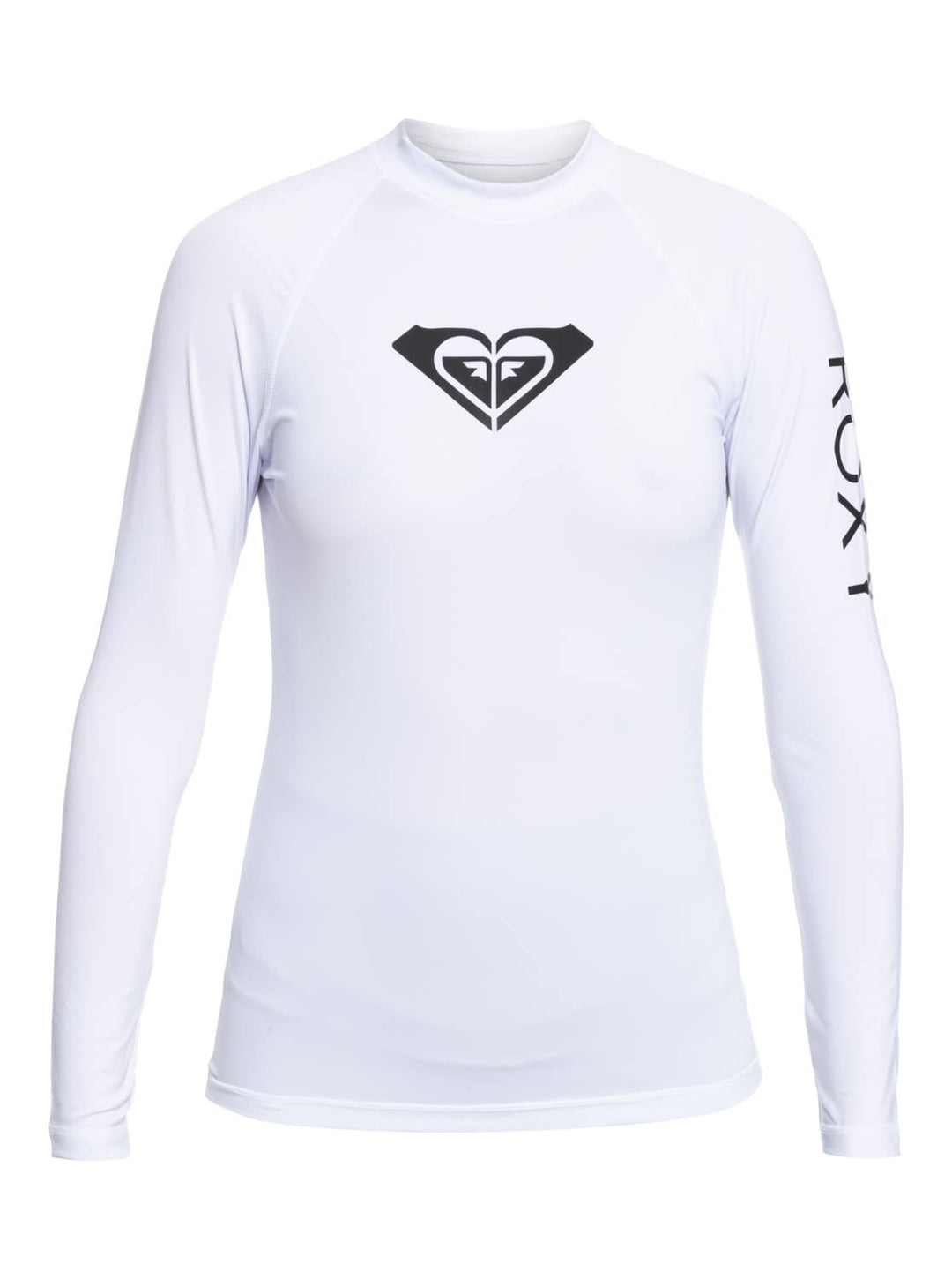 Roxy Damen Whole Hearted Rash-Guard-Shirt (1er Pack) S Bright White, S Bright White