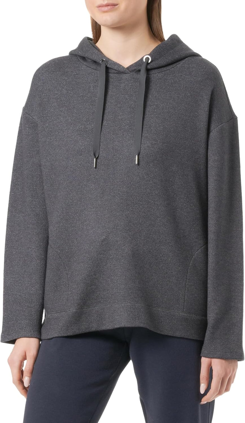 s.Oliver Damen Sweatshirt mit Kapuze 36 Grau, 36 Grau