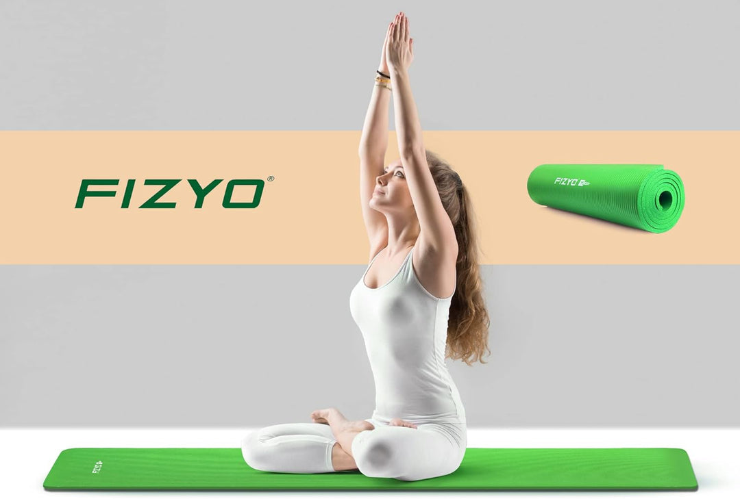 FIZYO FITYO Yogamatte Gymnastikmatte Fitnessmatte Trainingsmatte Turnmatte | für Yoga, Training, Erh