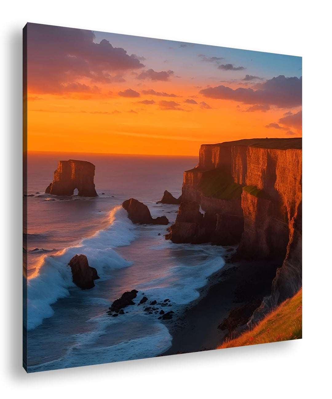 deyoli Zwölf Apostel in Australien Format: 60x60 cm als Leinwandbild, Motiv fertig gerahmt auf Echth