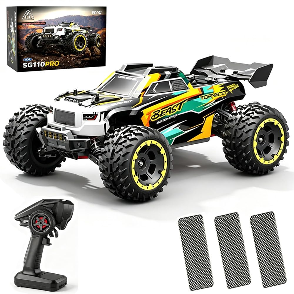 X-Verse SG110PRO 1:10 Ferngesteuertes Auto für Erwachsene, 4WD 40KM/H RC Auto mit Bürstenmotor, 2.4G