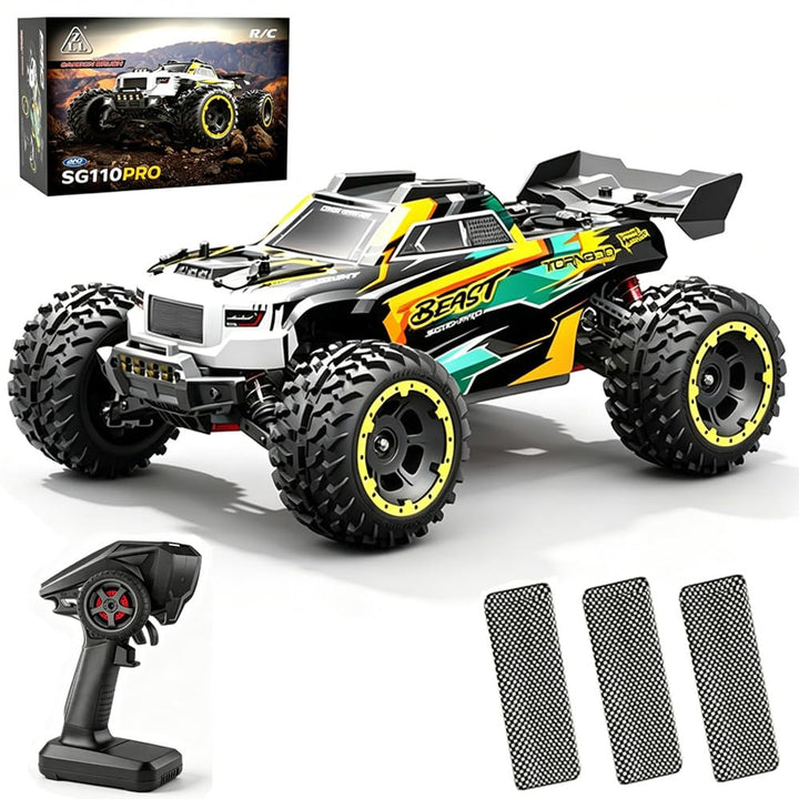 X-Verse SG110PRO 1:10 Ferngesteuertes Auto für Erwachsene, 4WD 40KM/H RC Auto mit Bürstenmotor, 2.4G
