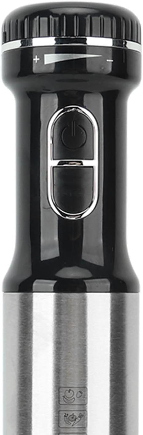 Elektrischer Stabmixer, 1000 W Mehrzweck-Handmixer Spritzfreier Tragbarer Mini-Stabmixer aus Edelsta