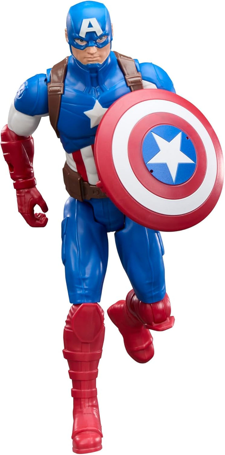 Marvel Avengers Titan Serie Captain America Action-Figur (29,2 cm), Superhelden-Figuren & Spielzeuge