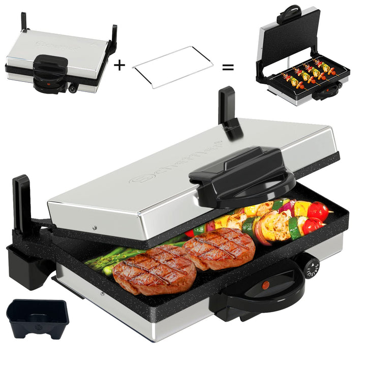 Kontaktgrill, Scheffler 2000W Optigrill,Multi grill, Lahmacun Makinasi, Grill, Toaster, Brotmaschine