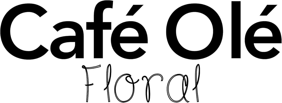 Café Olé Floral Durchsichtiger Kaffeebereiter Kaffeepresse aus Edelstahl 18/10 und Glas 1000 ml 8 Mo