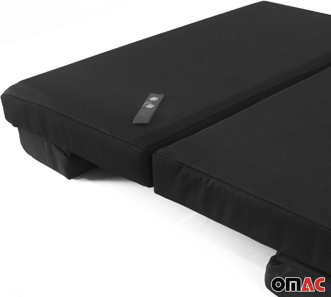 OMAC Fahrerhausbett Matratze Camper Bett Kompatibel mit Mercedes Vito W447 2014-2023 Schwarz | Auto
