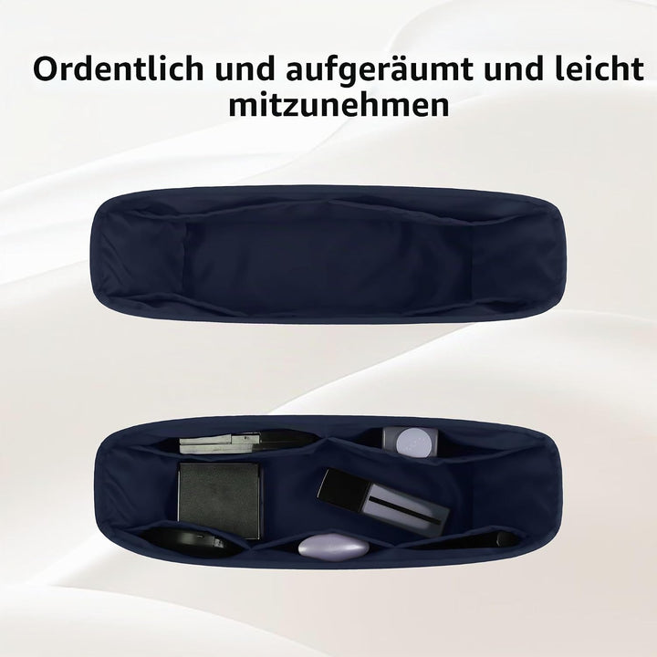 DGAZ Taschen Organizer Einsatz, Seide Innentasche für Neverfull PM/MM/GM, Leicht Taschenorganizer Sh