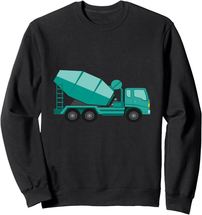 Zementmischer Bauwagen Sweatshirt