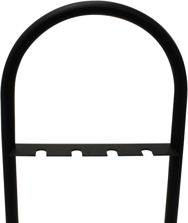 JVL Lambeth modernes Kaminbesteck Arch Werkzeug Set, Stahl, schwarz, 23 x 14 x 66 cm, 4 Stück