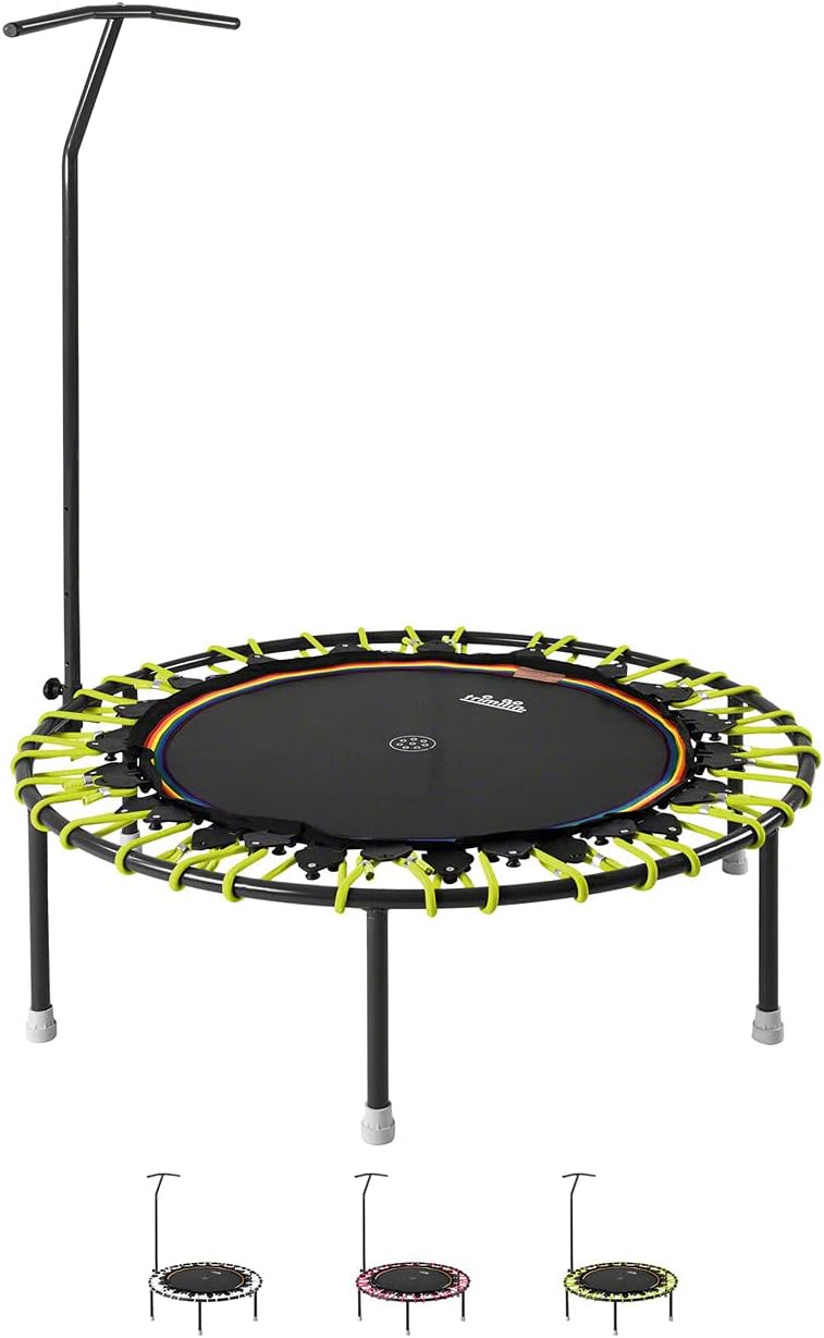 Trimilin Trampolin Jump 111 Vario, inkl. T-Haltestange Neongelb, Neongelb