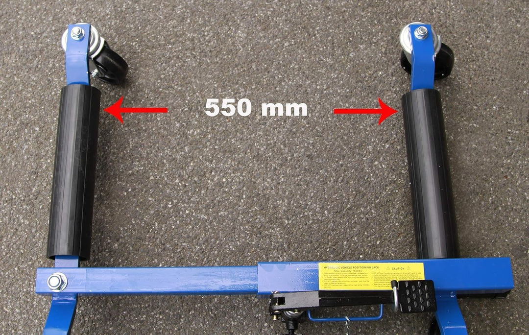 Herkules Werkzeuge Rangierhilfe hydraulisch Wagenheber Autoheber Rangierroller