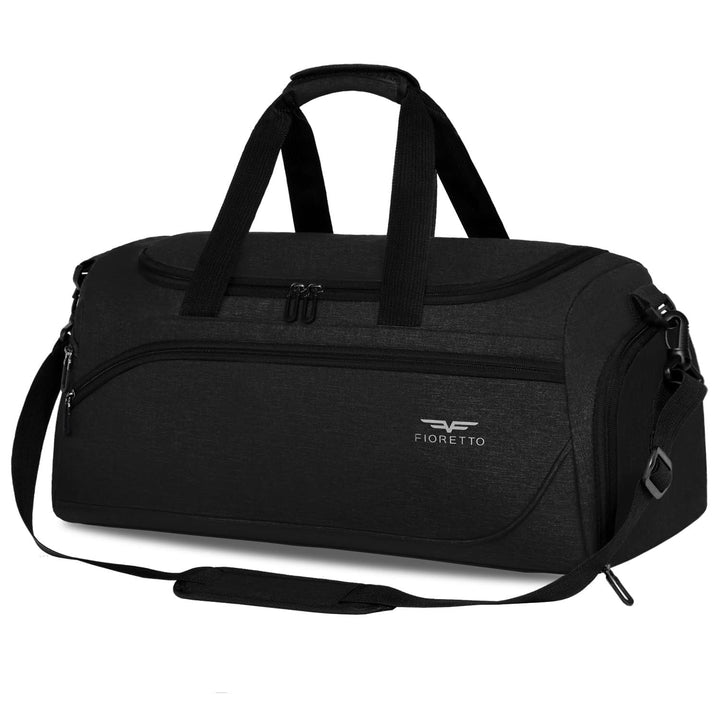 FIORETTO 50L Sporttasche &amp; Reisetasche für Damen und Herren, mit Schuhfach &amp; Nassfach, Wasserdicht T